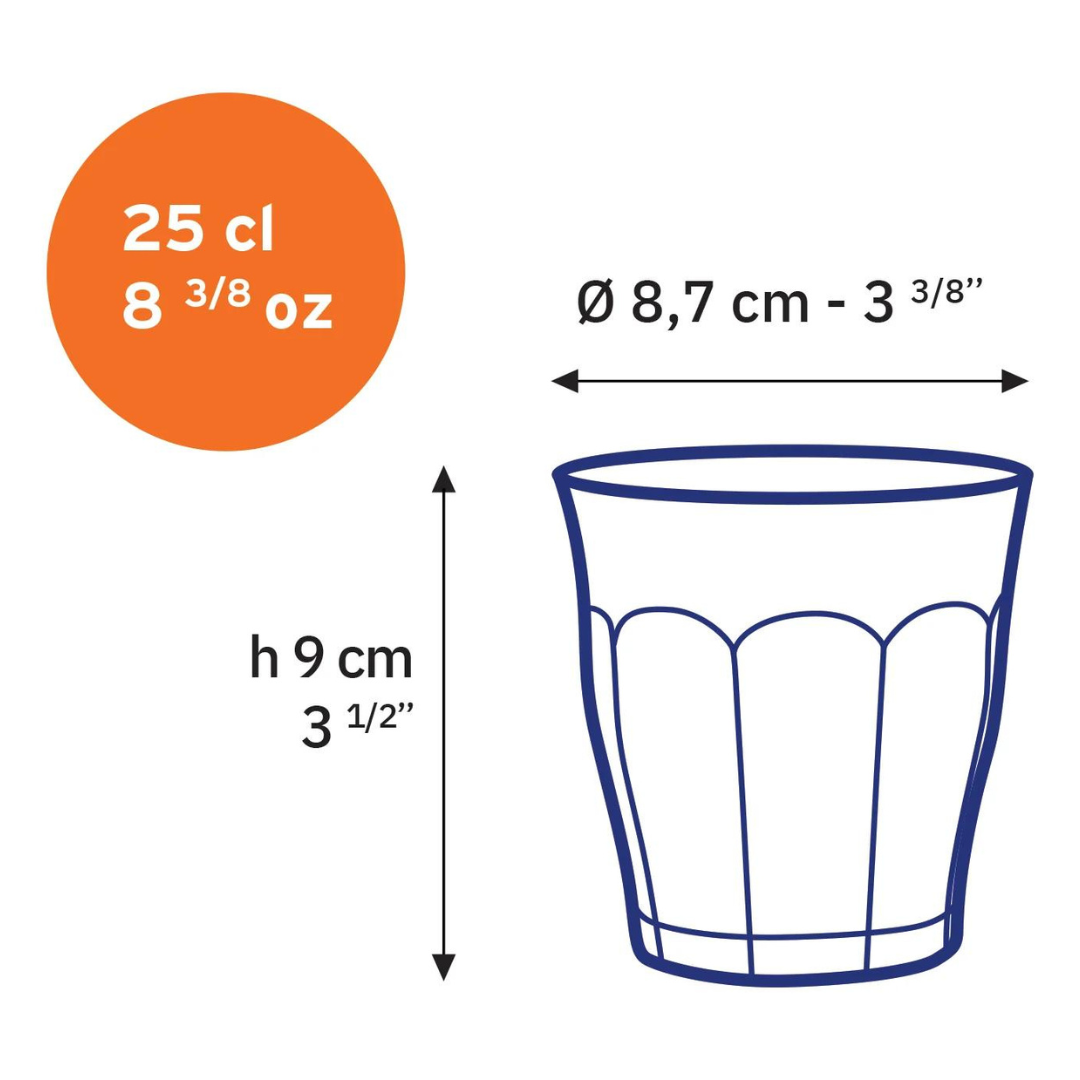 Le Picardie® Blush Pink Tumbler ,  8 3/8 Oz / 25cl Set Of 4