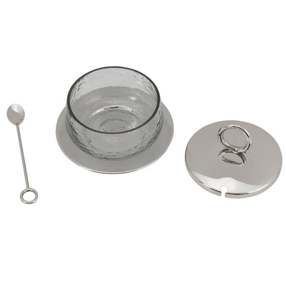 Sphere Honey Jar With Plate Sl