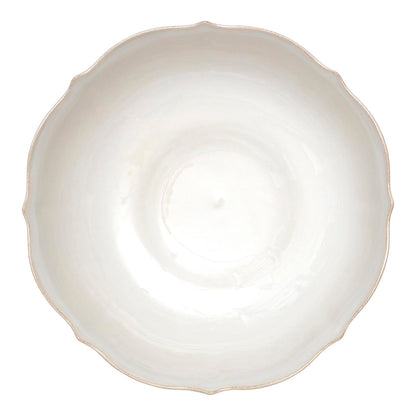 Berry & Thread 11" Footed Fruit Bowl - Whitewash