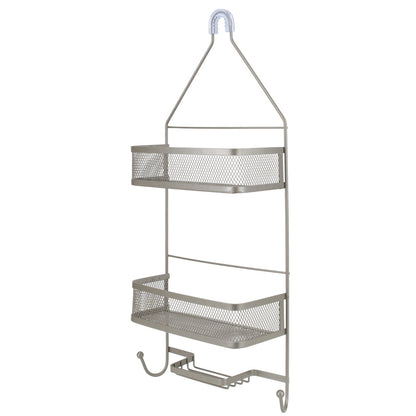Arise Shower Caddy with Mesh Shelves Satin