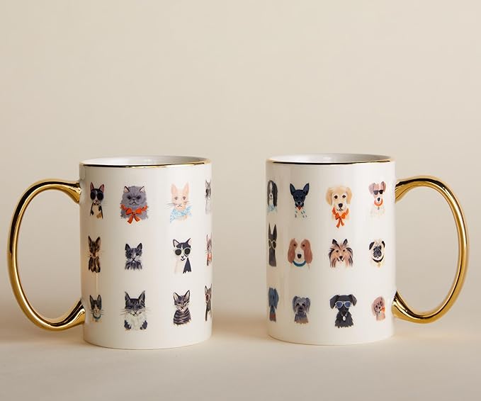 Porcelain Mug - Cool Cats