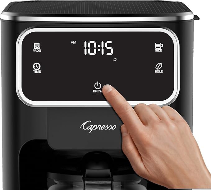 10-Cup Touchscreen Coffee Maker with Thermal Carafe