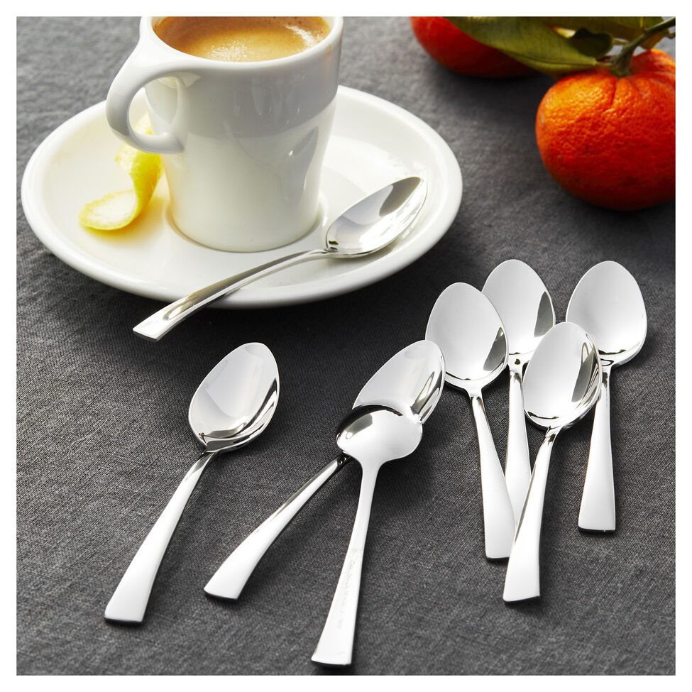 Bellasera Espresso Spoon Set 8-pc, polished