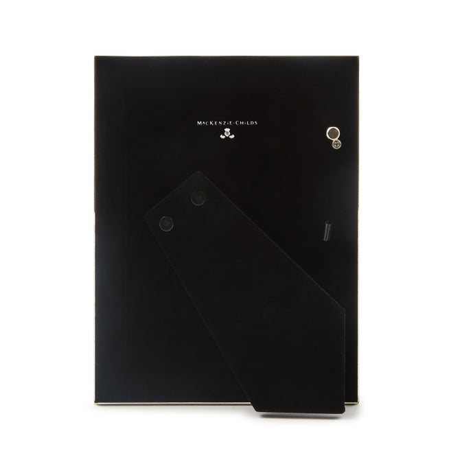 Courtly Check Silver Plated 5" x 7" Frame