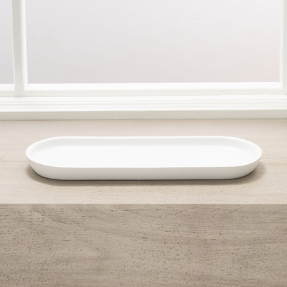 Sophia Resin Tray White