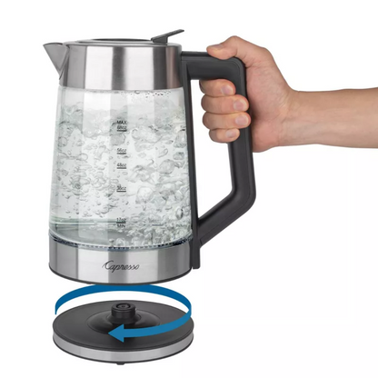 H2O Glass Select Electric Water Kettle