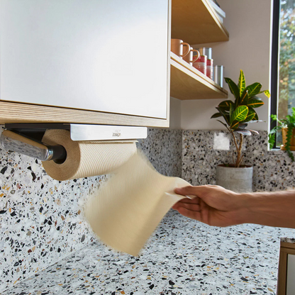 RollGrip™ Under-Shelf Stainless-Steel Paper Towel Holder