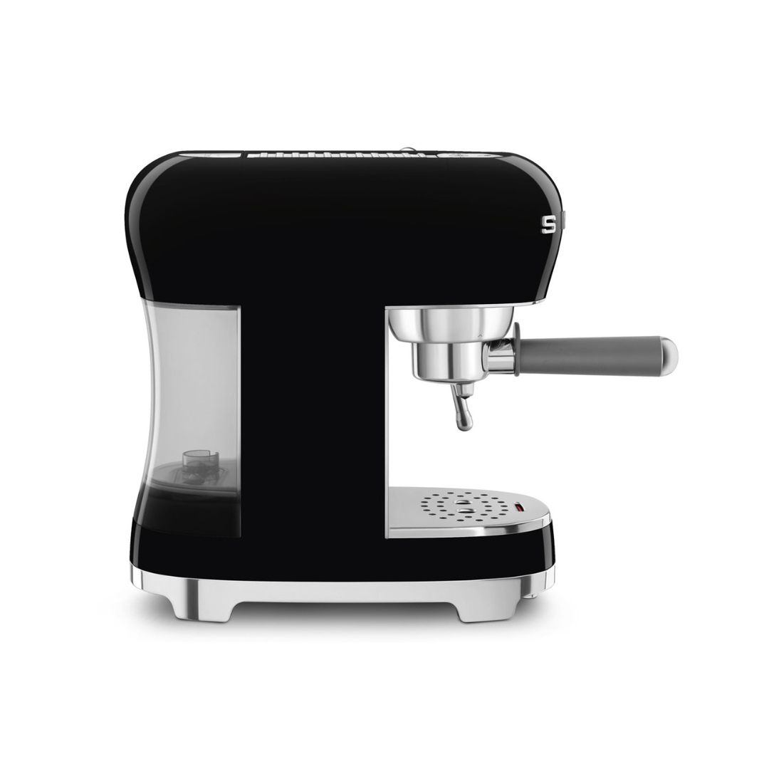 New 50's Retro Style Aesthetic Espresso Coffee Machine- Black