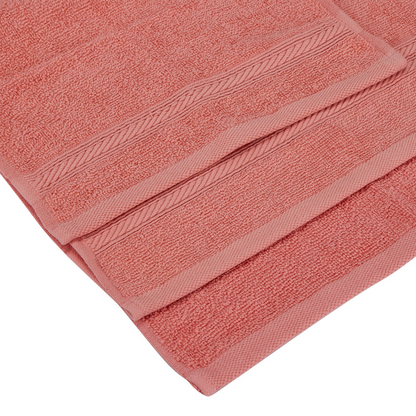 Marbella Hand Towel Soft Coral 16" X 28" 400Gsm