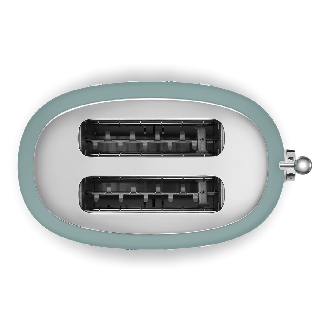 50's Retro Style Aesthetic 2 Slice Toaster Jade