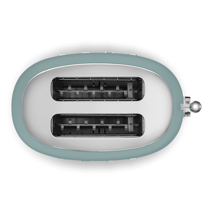 50's Retro Style Aesthetic 2 Slice Toaster Jade