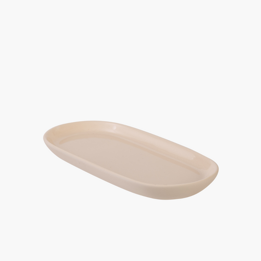 Callan Tray Ceramic Almond