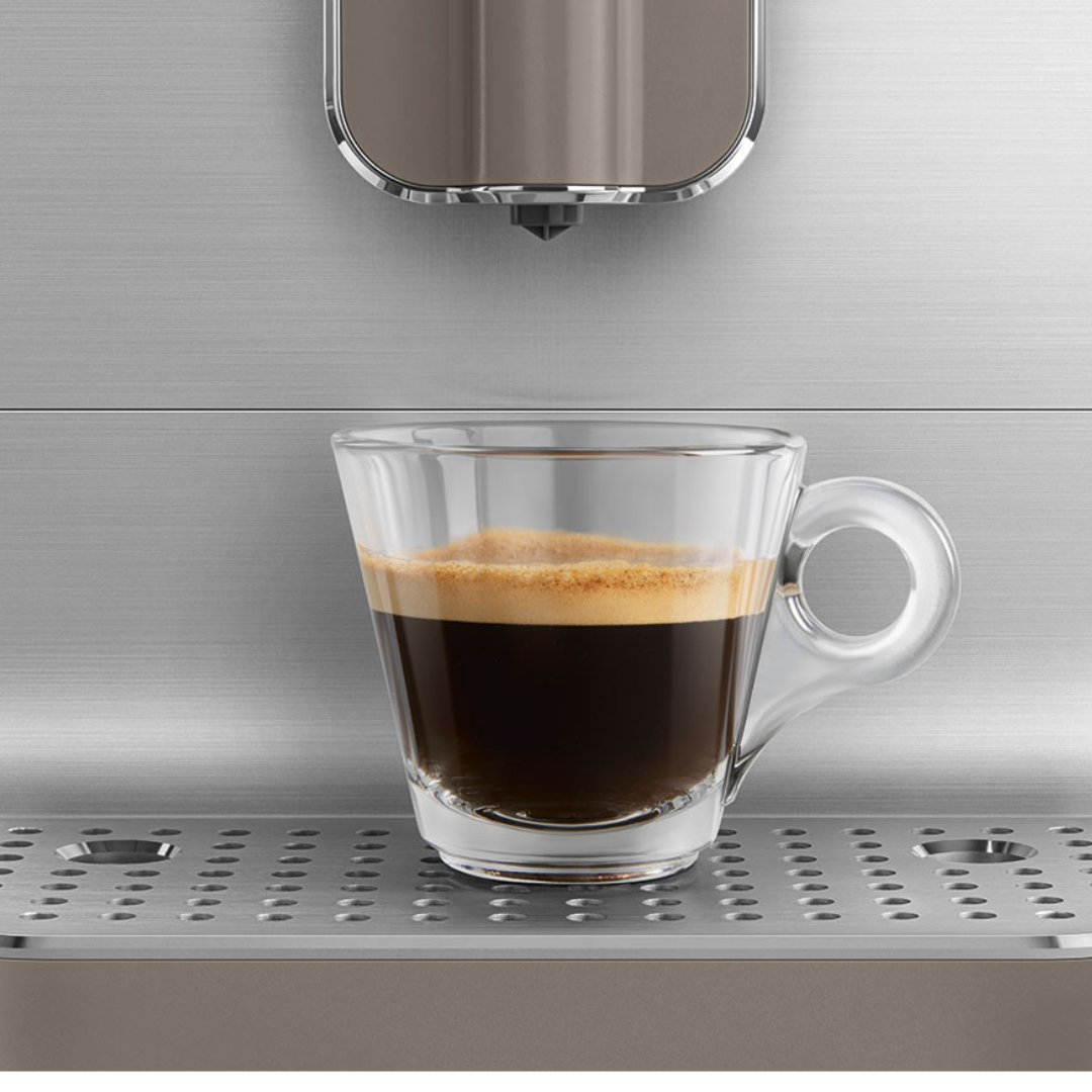 Smeg Fully-Automatic Coffee Machine, Taupe