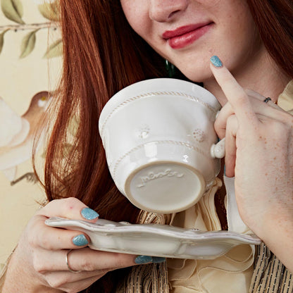 Berry & Thread Teacup - Whitewash