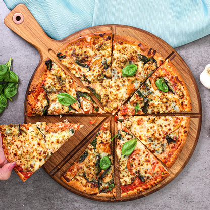Acacia Pizza BRD W/ CU Grommet
