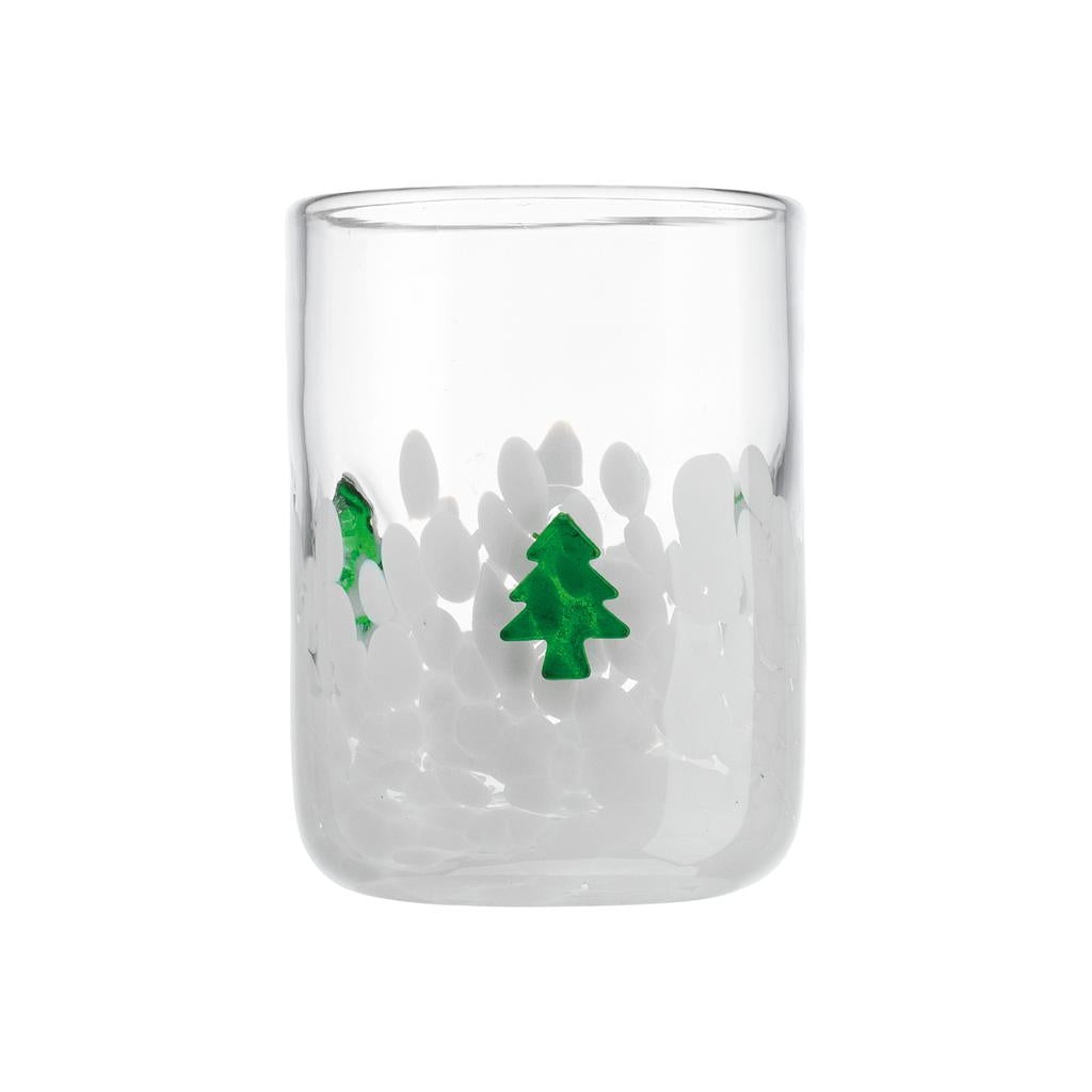 Set of 4 Handmade Holiday Glasses