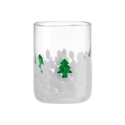 Set of 4 Handmade Holiday Glasses