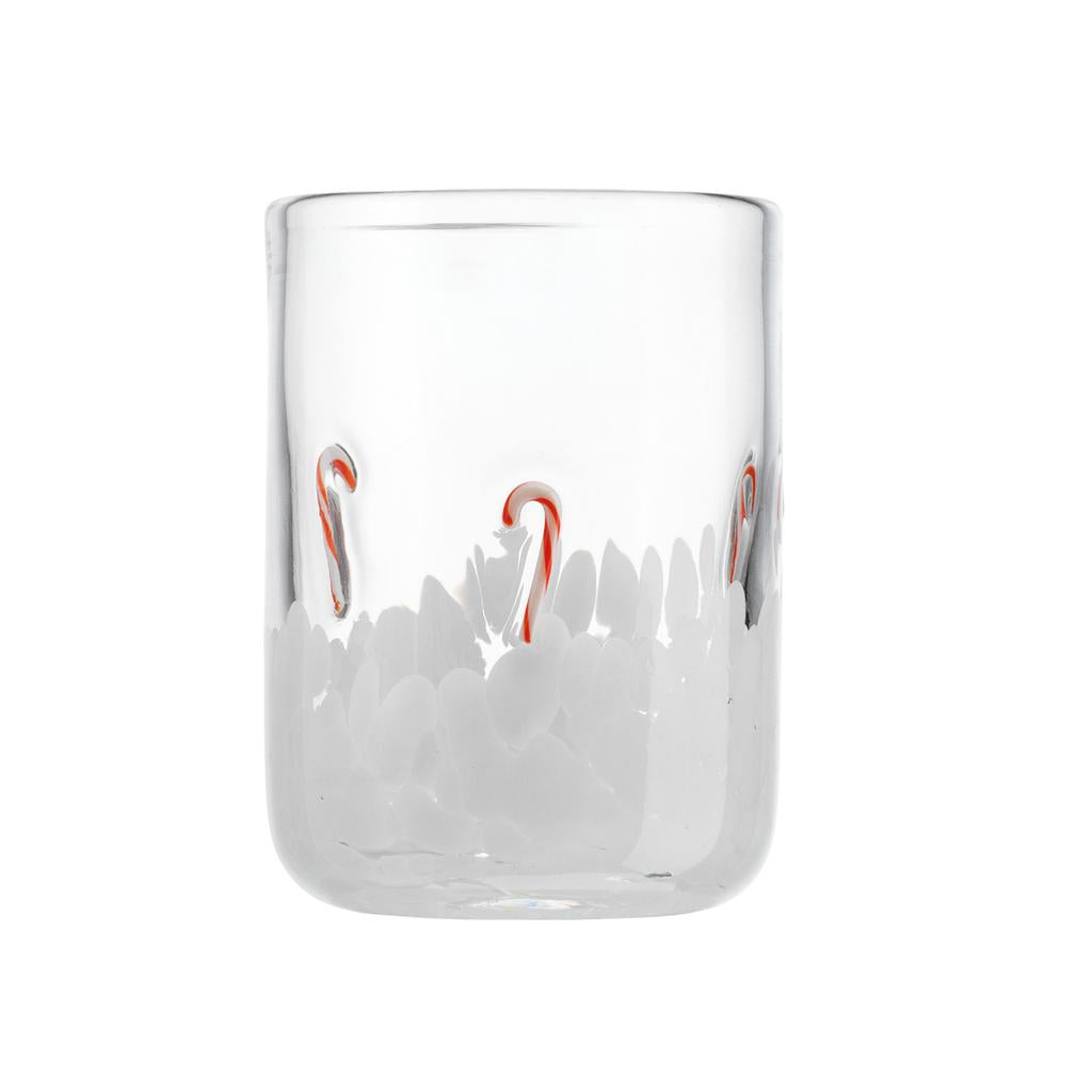 Set of 4 Handmade Holiday Glasses