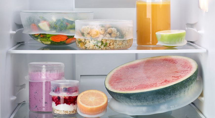 Reusable Flexible Lids, 3 Pack: 4.5" + 6" + 8