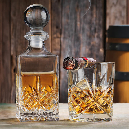 W&R Dublin Cigar & Whiskey Set