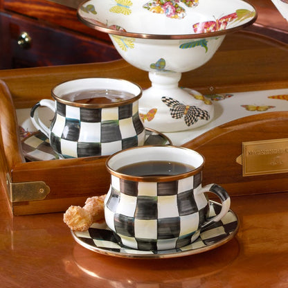 Courtly Check Teacup