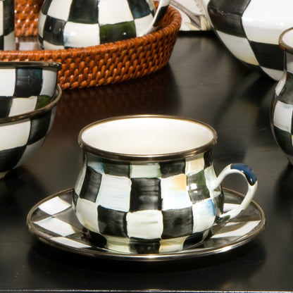 Courtly Check Teacup