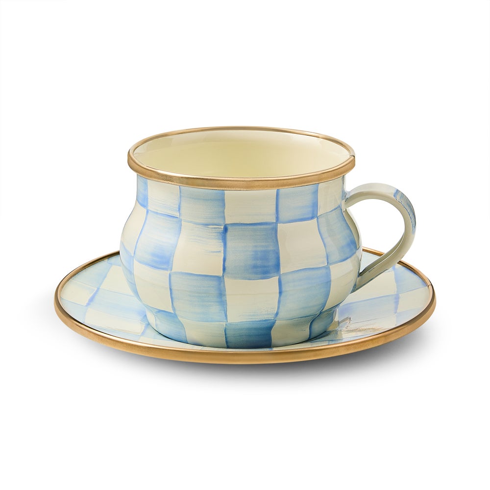Sky Check Saucer