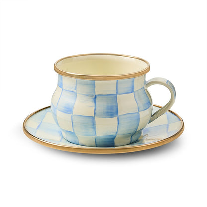Sky Check Saucer