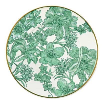 Emerald English Garden Salad Plate