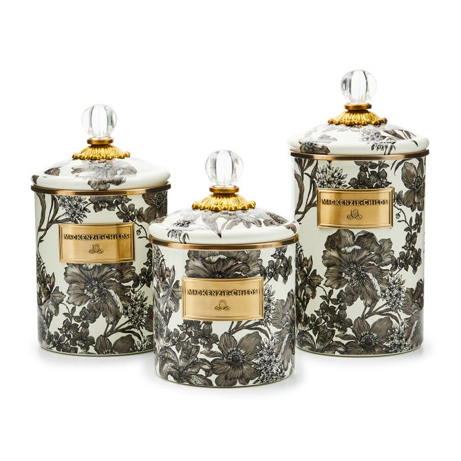 Sterling English Garden Small Canister