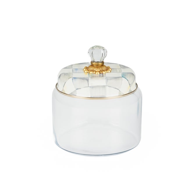 Sterling Check Medium Kitchen Canister