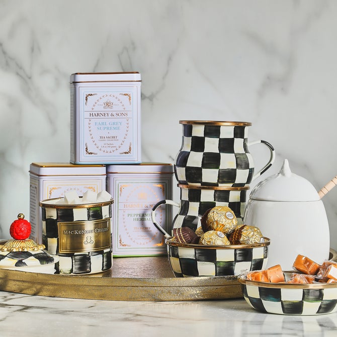 Courtly Check Mini Canister