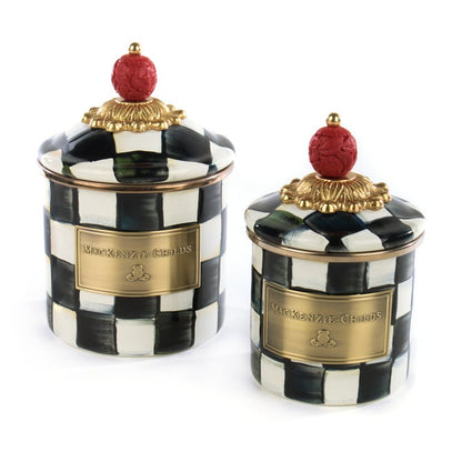 Courtly Check Mini Canister