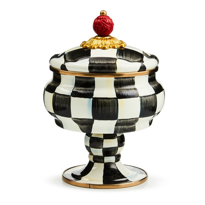 Courtly Check Curiosity Pot