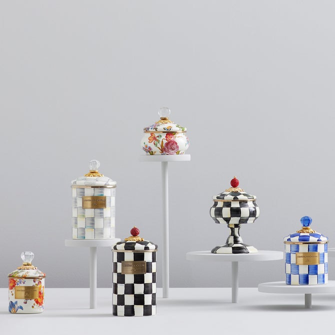 Courtly Check Curiosity Pot