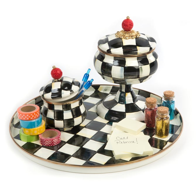 Courtly Check Curiosity Pot