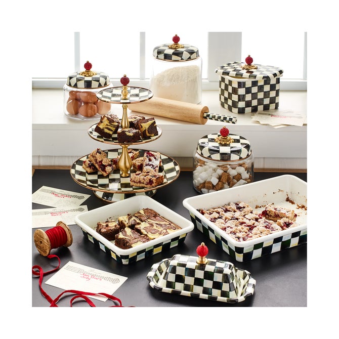 Courtly Check Three Tier Sweet Stand