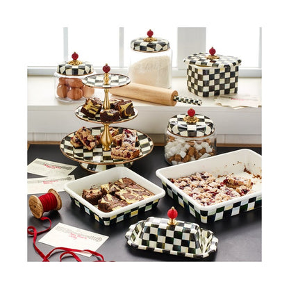 Courtly Check Three Tier Sweet Stand