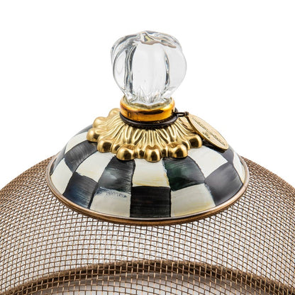 Courtly Check Small Mesh Dome