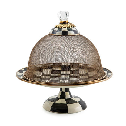 Courtly Check Small Mesh Dome