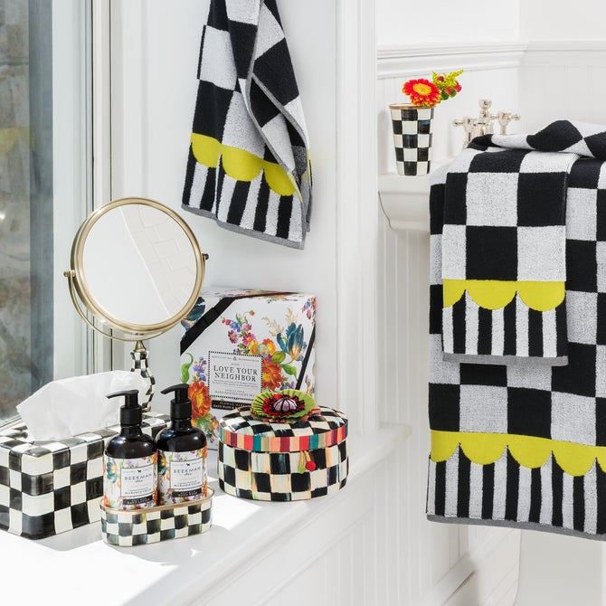 Courtly Check Vanity Mirror