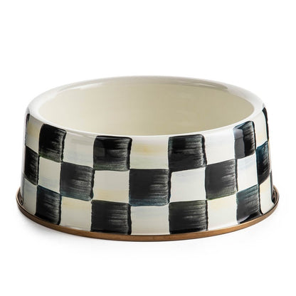 Courtly Check Large Pet Dish