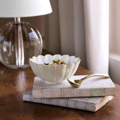 ENCANTO Vienna Mini Bowl with Spoon Cream and White