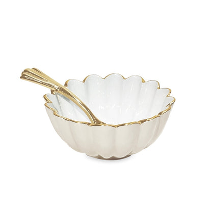 ENCANTO Vienna Mini Bowl with Spoon Cream and White