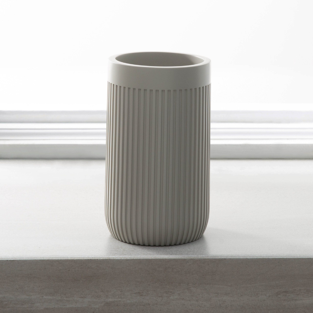 Corbett Tumbler Resin Taupe