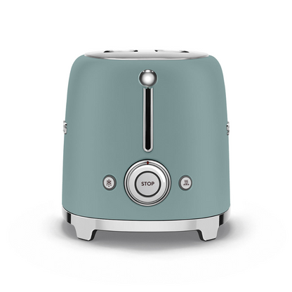 50's Retro Style Aesthetic 2 Slice Toaster Jade