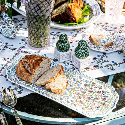 Villa Seville 15” Hostess Tray - Chambray