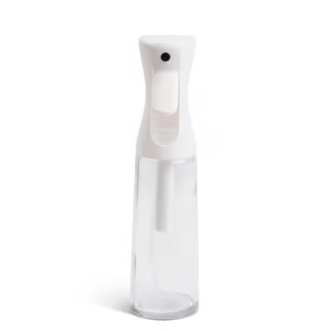 300ml Glass Continuous Spray Bottle - White