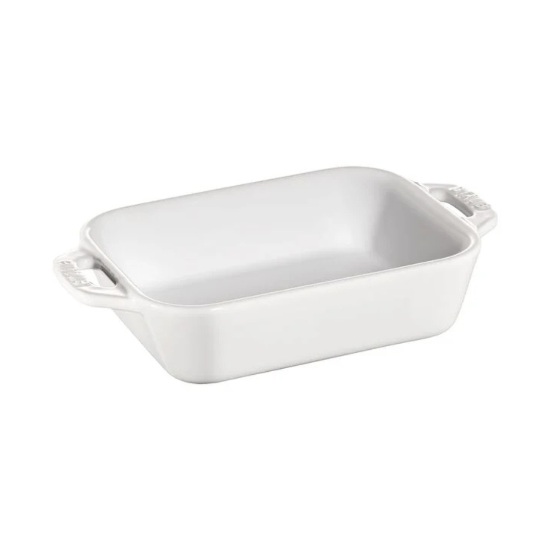 Staub Ceramic Mixed Baking Dish 4 Piece Set - White