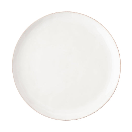 Puro Coupe Dinner Plate - Whitewash